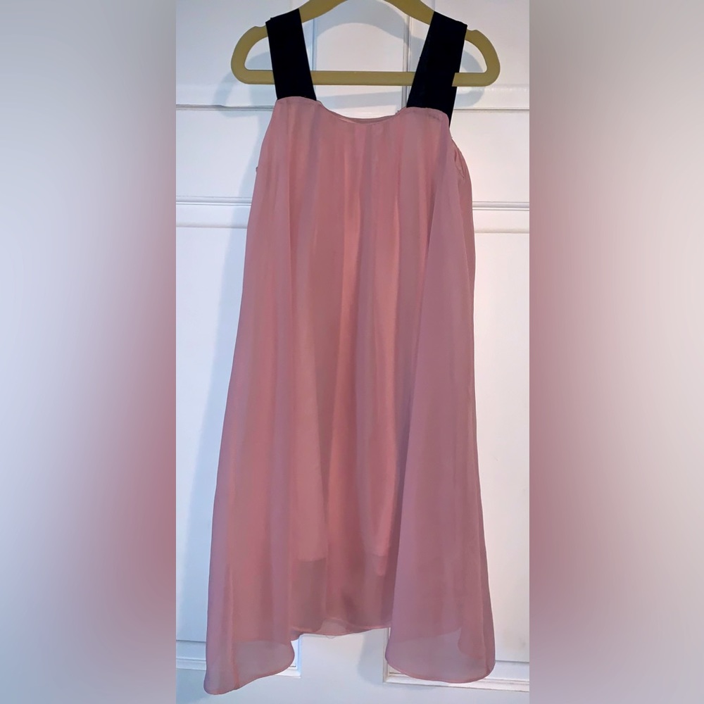 Kiddo by Katie Chiffon Layered Slip Dress EUC